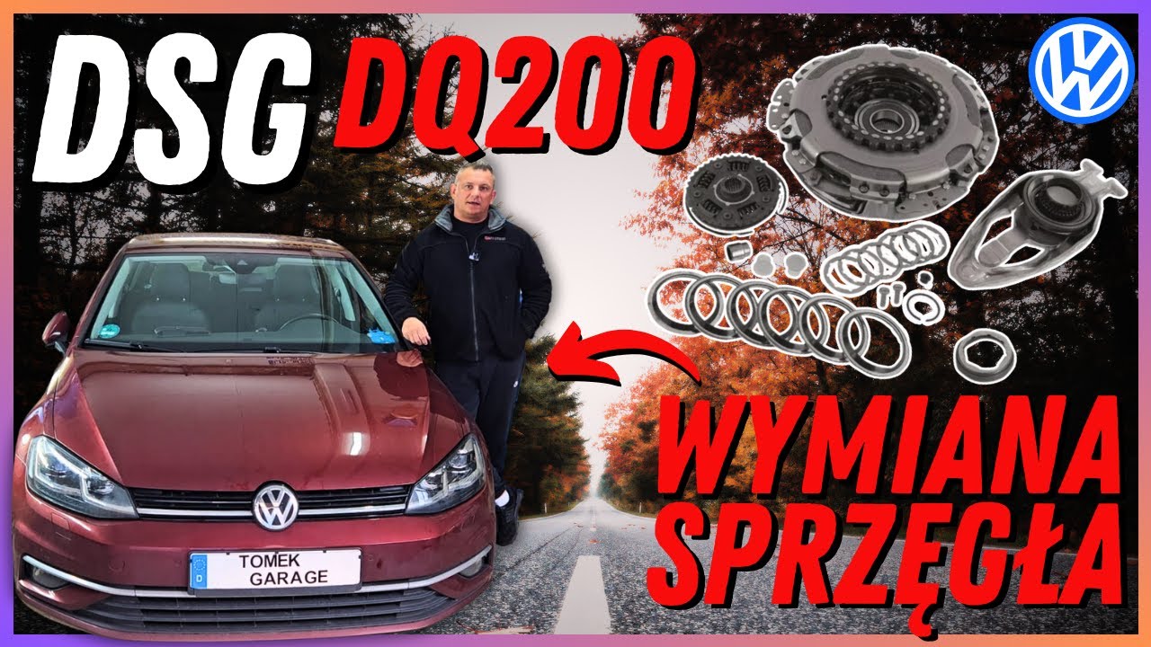 Wymiana Suchego Sprzęgła - Skrzynia DQ 200 | OAM | Golf 7 | 1.5 TSI