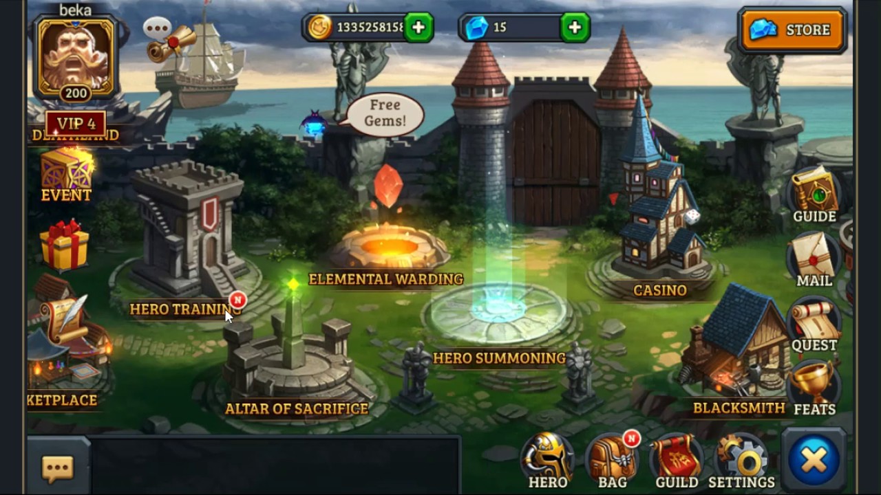 dungeon rush good bye champs