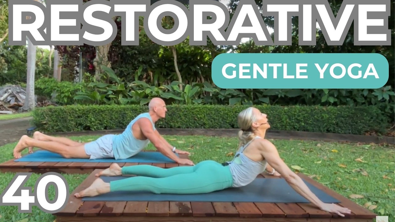 40-Min Spine & Shoulder Mobility | Restorative Yoga for Flexibility & Release | THE YOGA METHOD