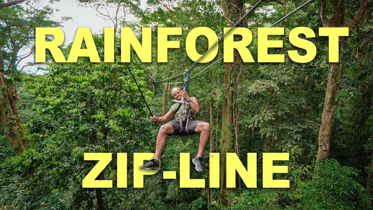 Is this St. Lucia's BEST activity? | Zip-line at Rainforest Adventures