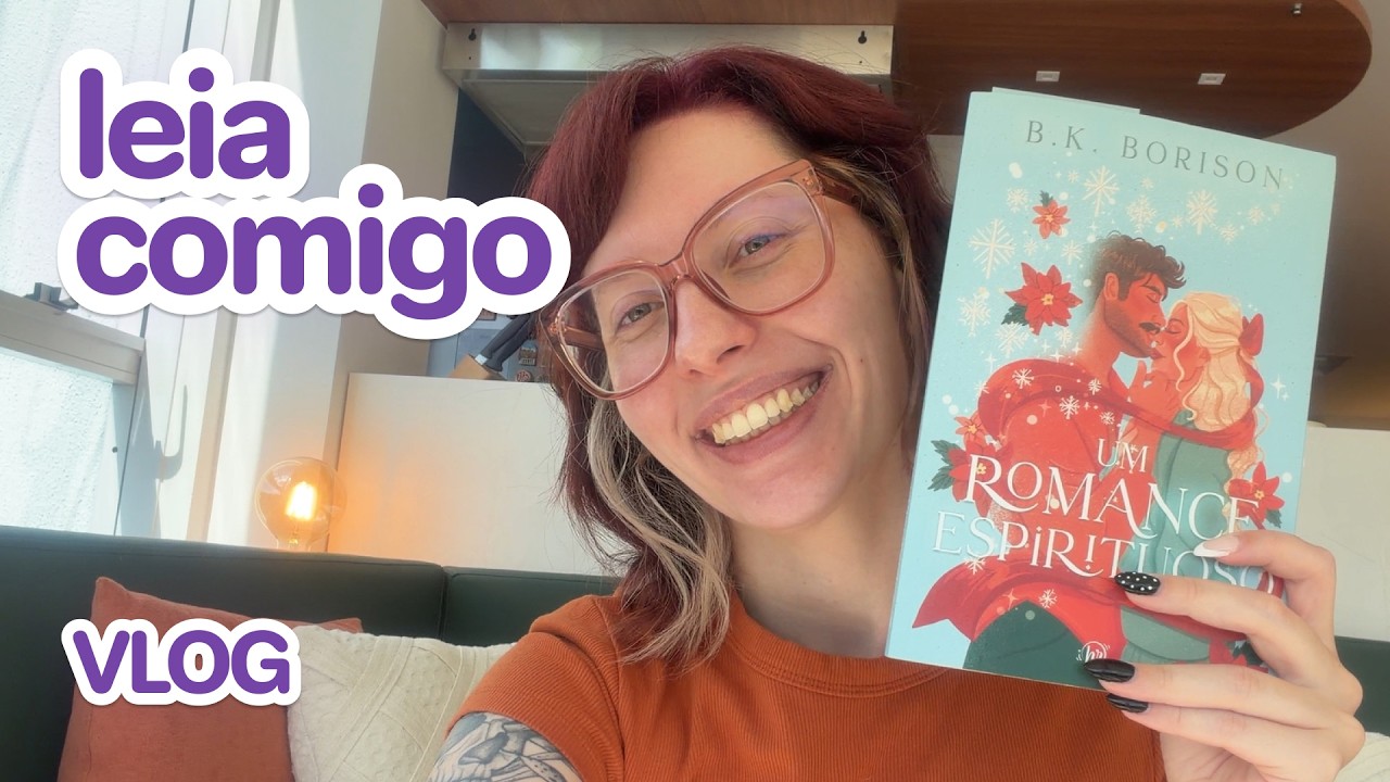 É Natal em fevereiro | Vlog de leitura!