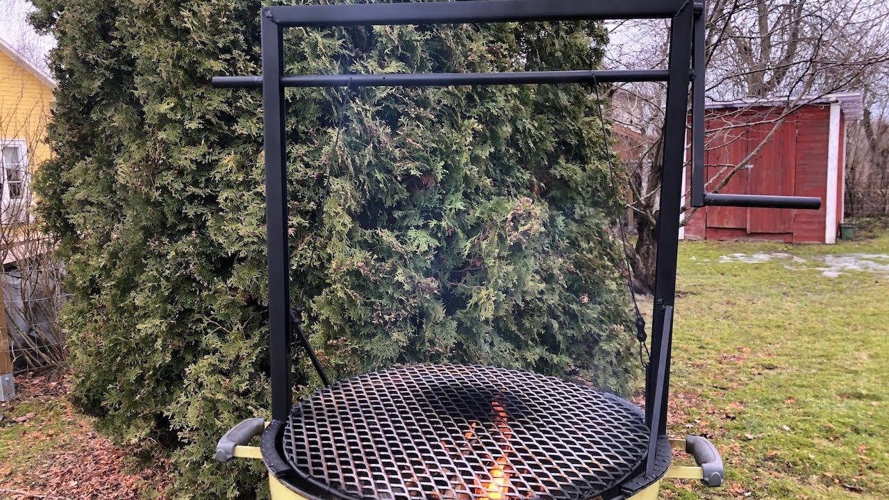 DIY Santa Maria Grill for the Weber - how to build one