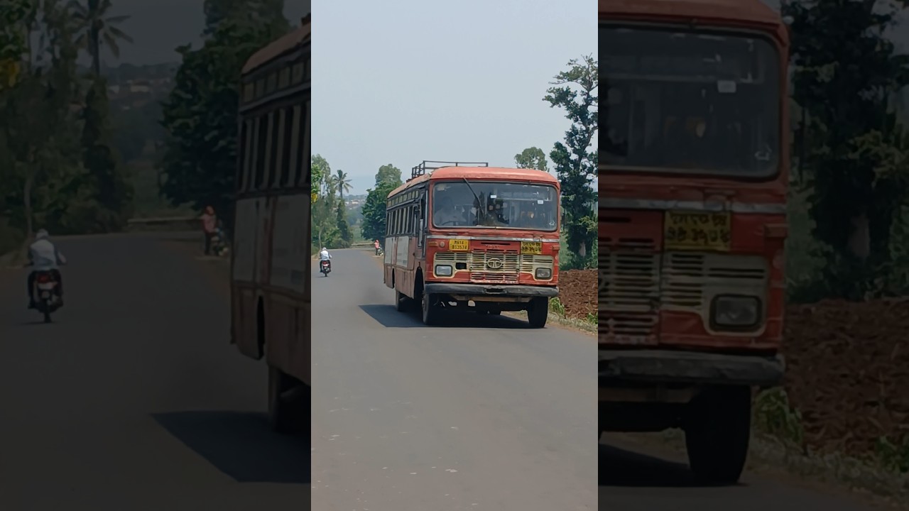 lalpari ❤️ #viral #trending #msrtc #stbus #lalpari #video