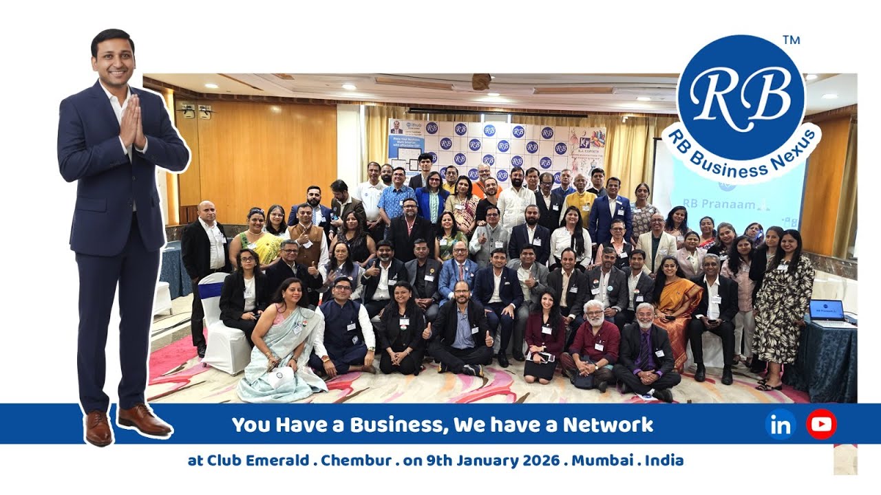 RB 10th National Meet, Mumbai _ Pre-Networking _ 09012026