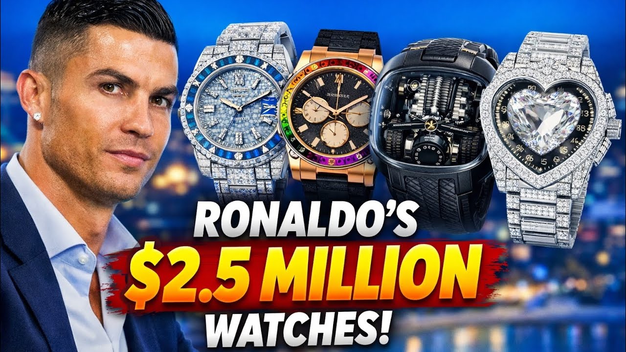 Cristiano Ronaldo’s Watches Are Worth More Than Your Life 😱💎| Cristiano Ronaldo’s Watch Collection