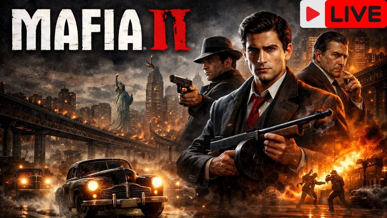 MAFIA II LIVE 🔥 Povestea lui Vito Devine PERICULOASĂ! Gameplay Română 2026