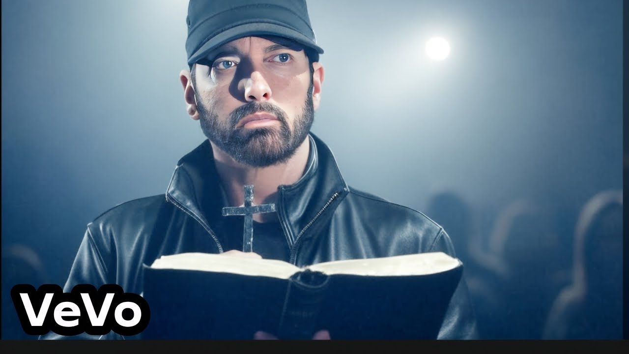 Eminem - WRITTEN IN RED 🚨 - (Gospel Song Visualizer) OUT NOW 🔥