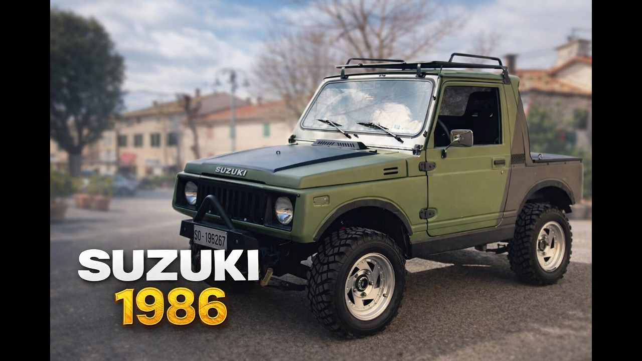 Ho comprato un SUZUKI SAMURAI S413 del 1986 (TEST su STRADA , STERRATO e TERRA)