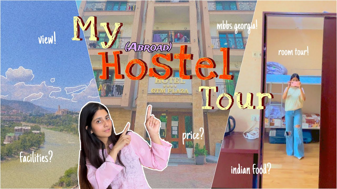 Medical Girl's Hostel Tour Georgia🏨|Atmia hostel|SEU hostel|Mbbs Abroad