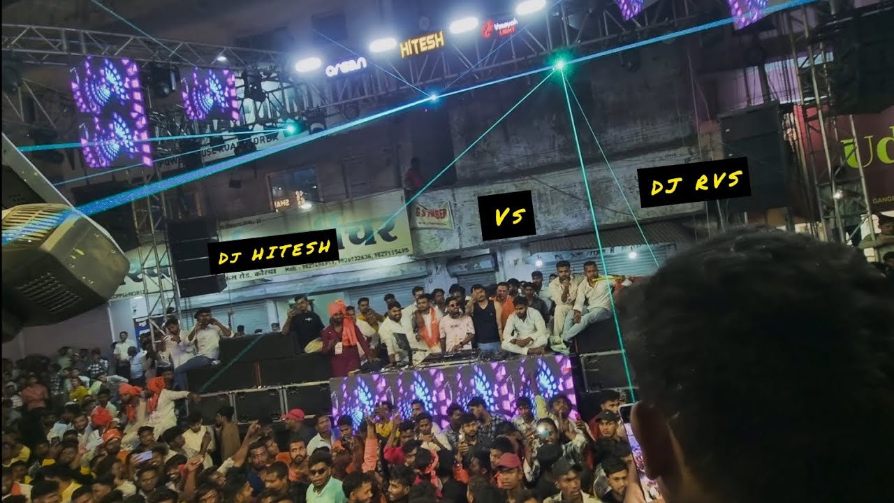Dj HITESH  VS Dj RVS / Hindu Nav varsh Korba