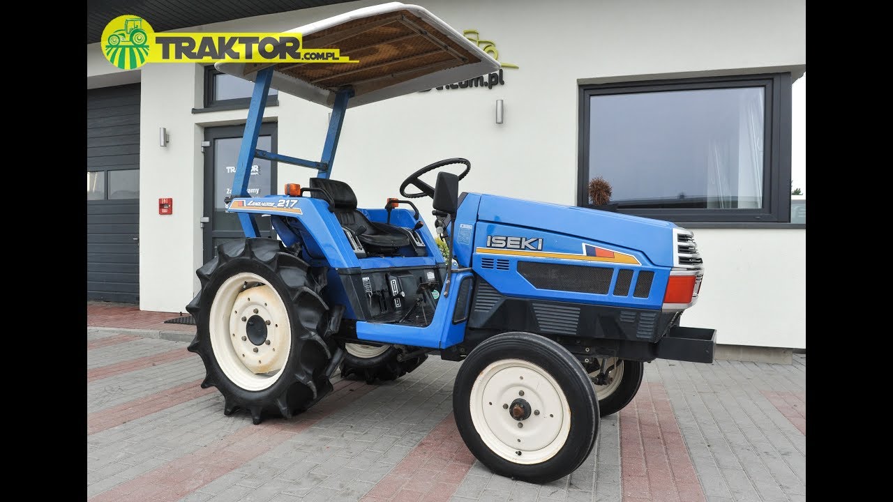 Iseki TU217 2x4 21KM japoński mini traktorek TRAKTOR.COM.PL
