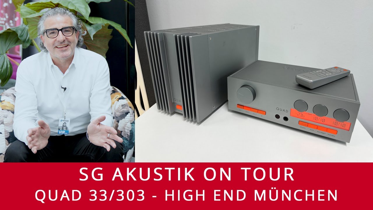 SG Akustik On Tour | Quad 33/303 Vor-Endverstärker in München