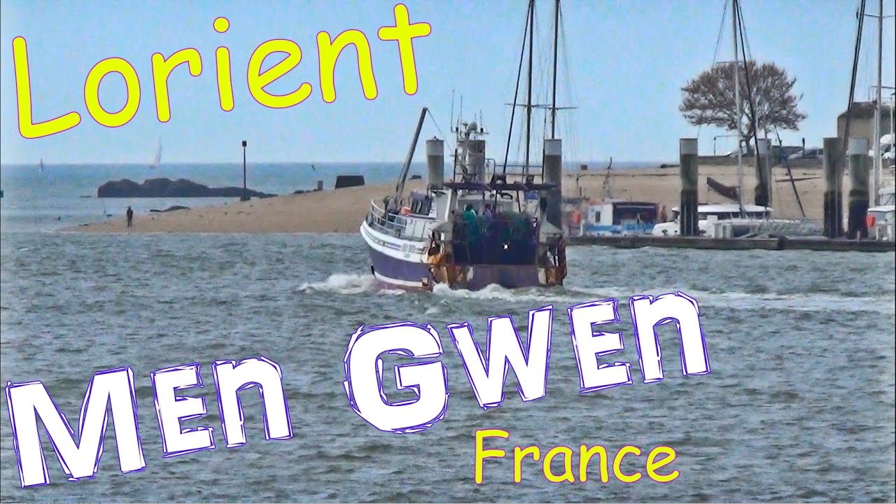 Chalutier de Lorient ; Men Gwen ; Bateau de Pêche ; Kéroman ; Bretagne ; France