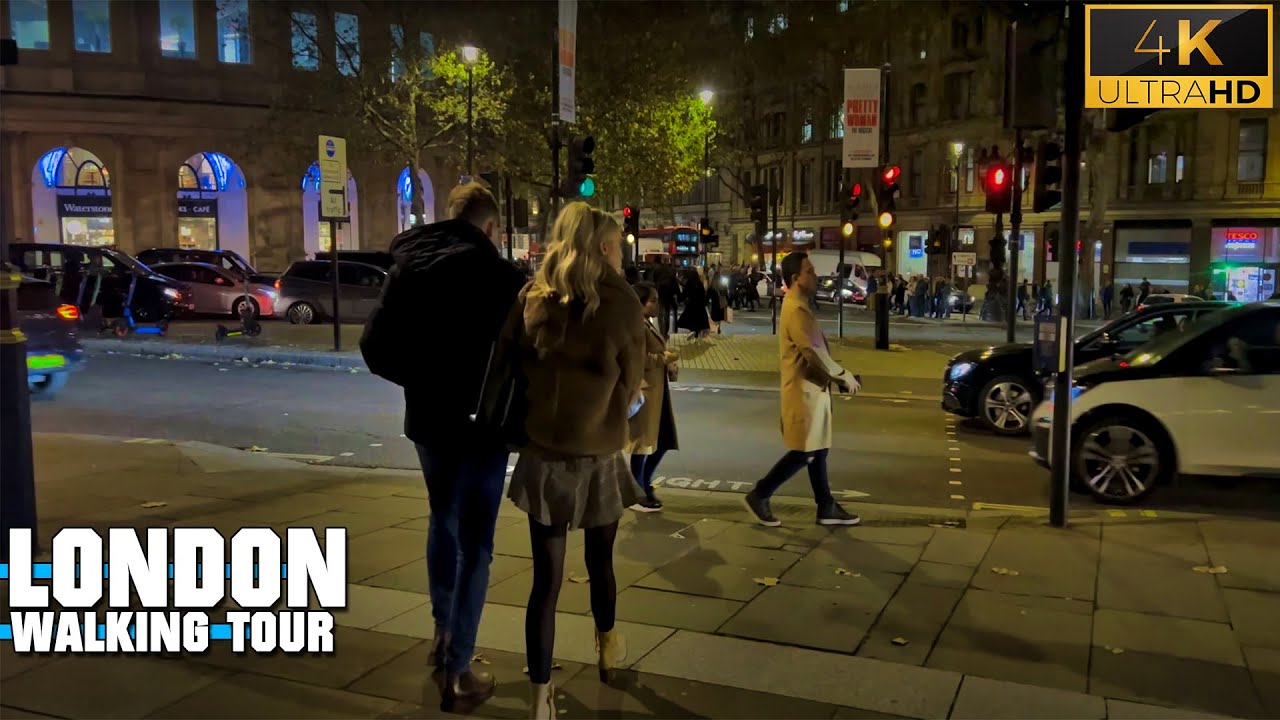 4K Walking Tour In London - Trafalgar Square To Big Ben