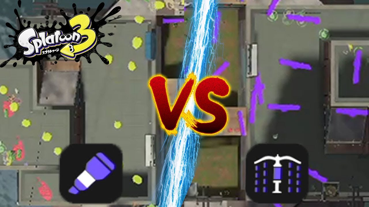 ラインマーカーのみvsシールドのみトントン説ｗｗｗ【スプラトゥーン3】