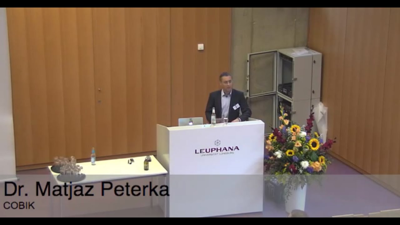 Startwoche 2014 H&ouml;rsaal 2, Matjaz Peterka