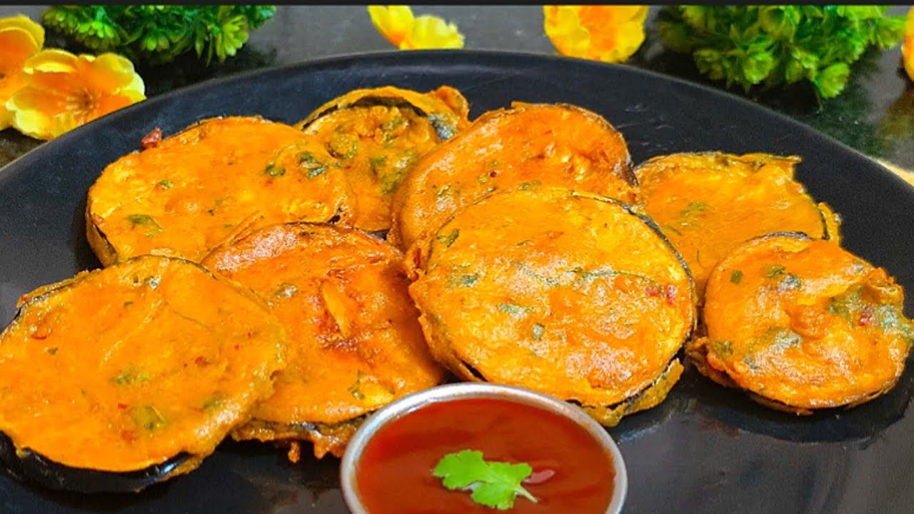 Crispy Baigan pakoda recipe सर्दियां चली गई तो पछताओगे अगर बैंगन की ये मजेदार रेसिपी ट्राई नहीं की ।