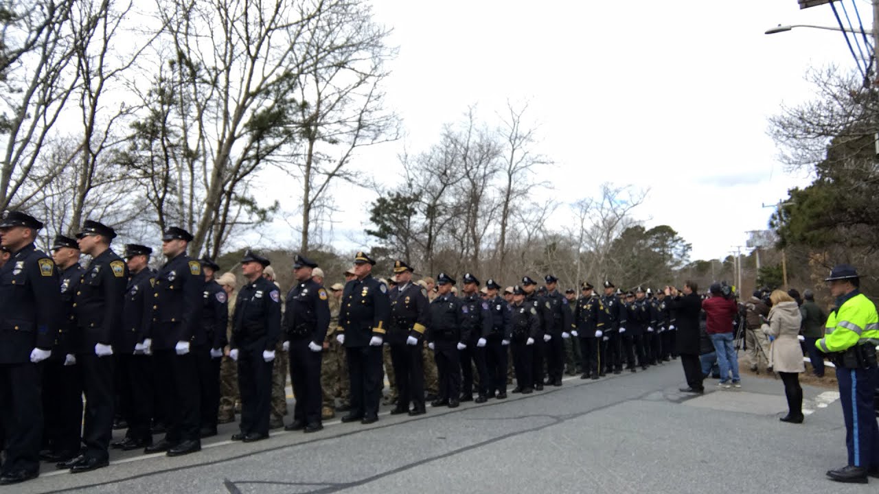 Funeral of Sgt. Sean Gannon in Cape Cod