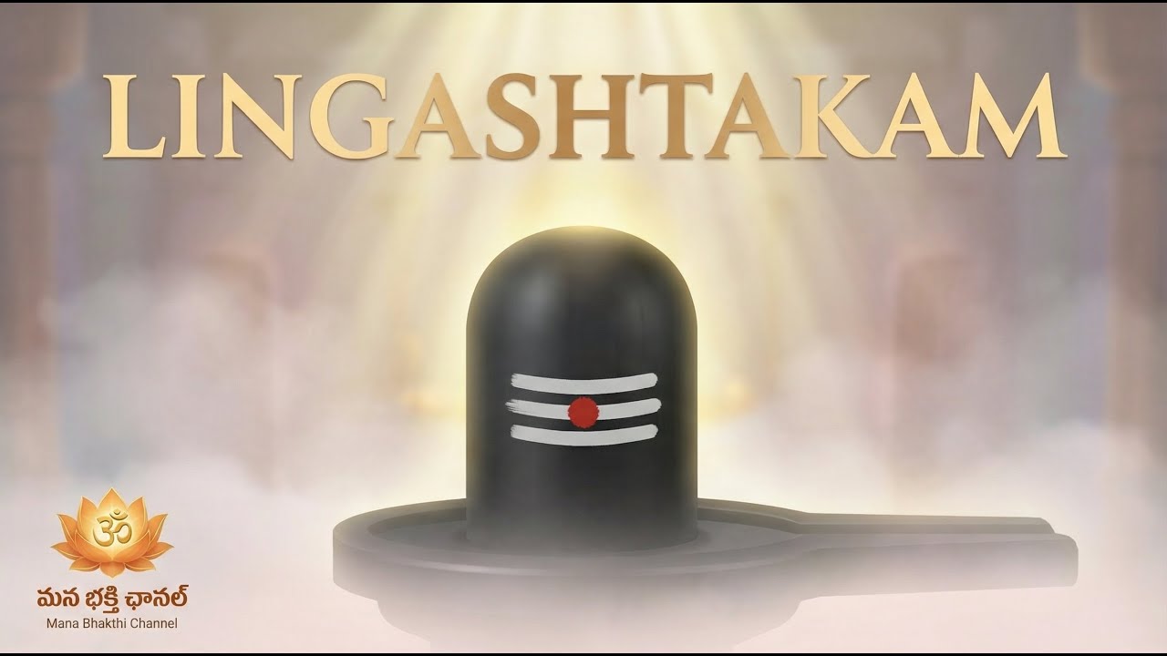 Lingashtakam | Powerful Shiva Stotram | Telugu Sanskrit | Devotional Chant | Mana Bhakthi Channel