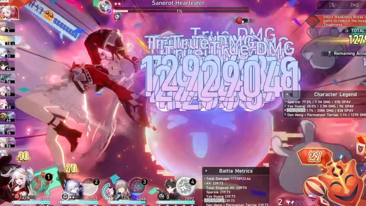 「Hsr 4.0 v1」ทีม Sparxle 2 cost + Rmc vs As 4.0 บอส Feixiao