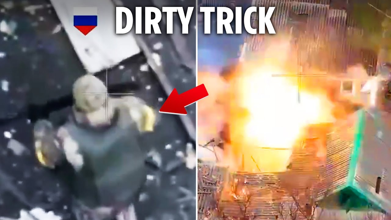 Russian sabotage unit disguised as Ukrainian soldiers is taken out