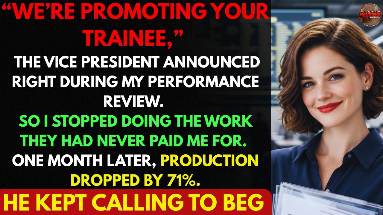 &ldquo;You&rsquo;re Just A Mechanic.&rdquo; VP Promoted A Trainee Over Me&mdash;I Stopped Working & Production Crashed 71%