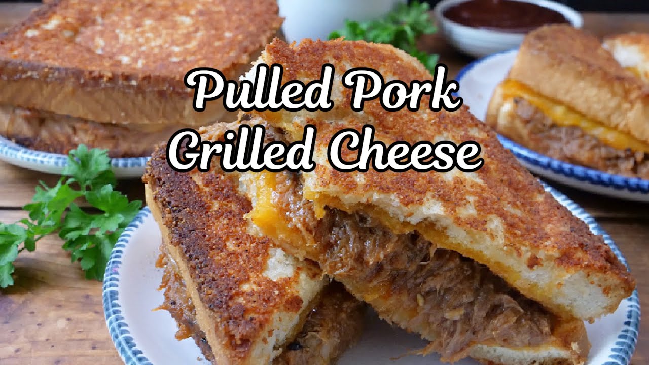 Pulled Pork Grilled Cheese