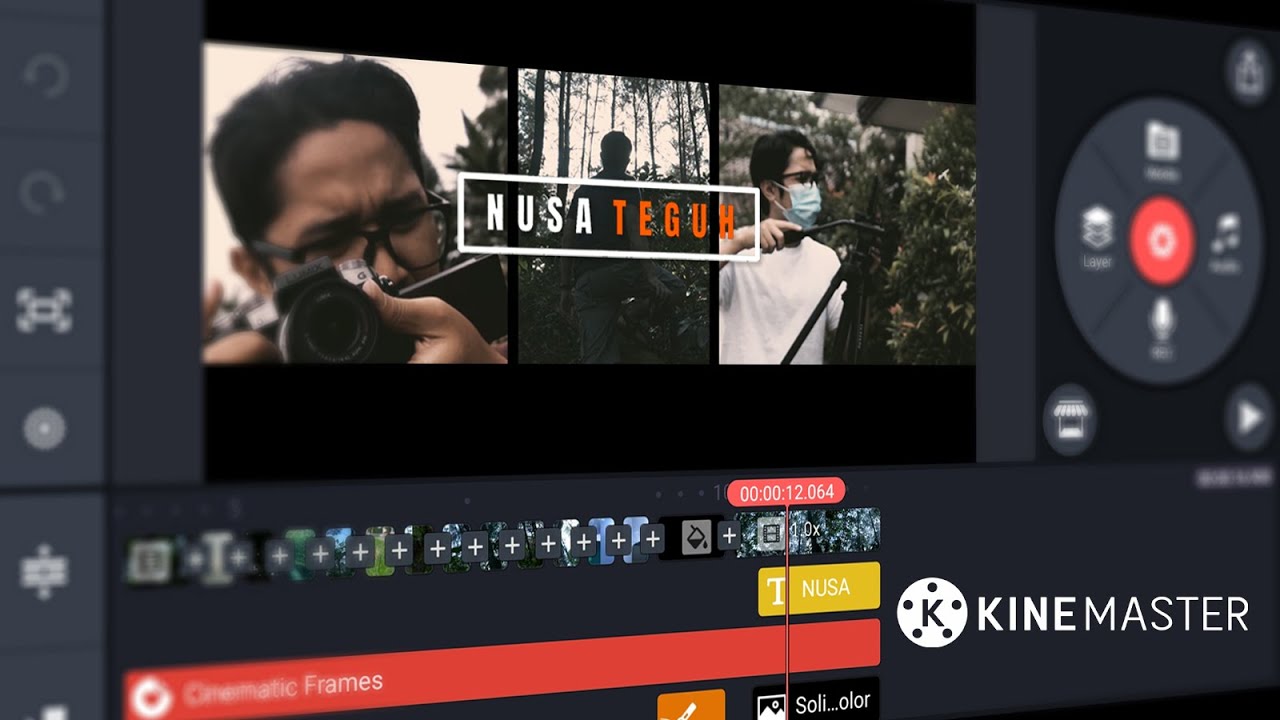 Membuat Cinematic Intro/Bumper dengan KineMaster