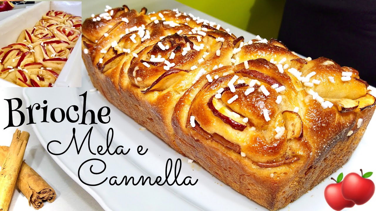 BRIOCHE SOFFICISSIMA DA COLAZIONE MELA E CANNELLA 🍎 Cinnamon and Apple Rolls