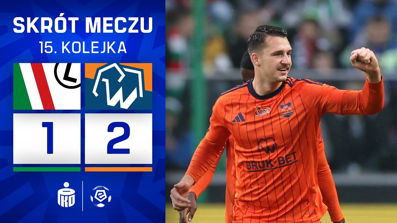 Legia - Bruk Bet Termalica | SKRÓT | Grand Prix Łazienkowskiej dla Kubicy i Trubehy | Ekstraklasa