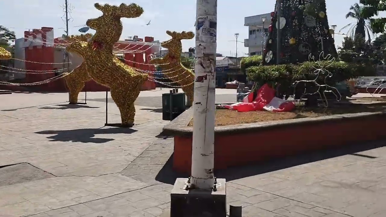 RECORRIENDO  LAS CALLES DE HUIXTLA CHIAPAS