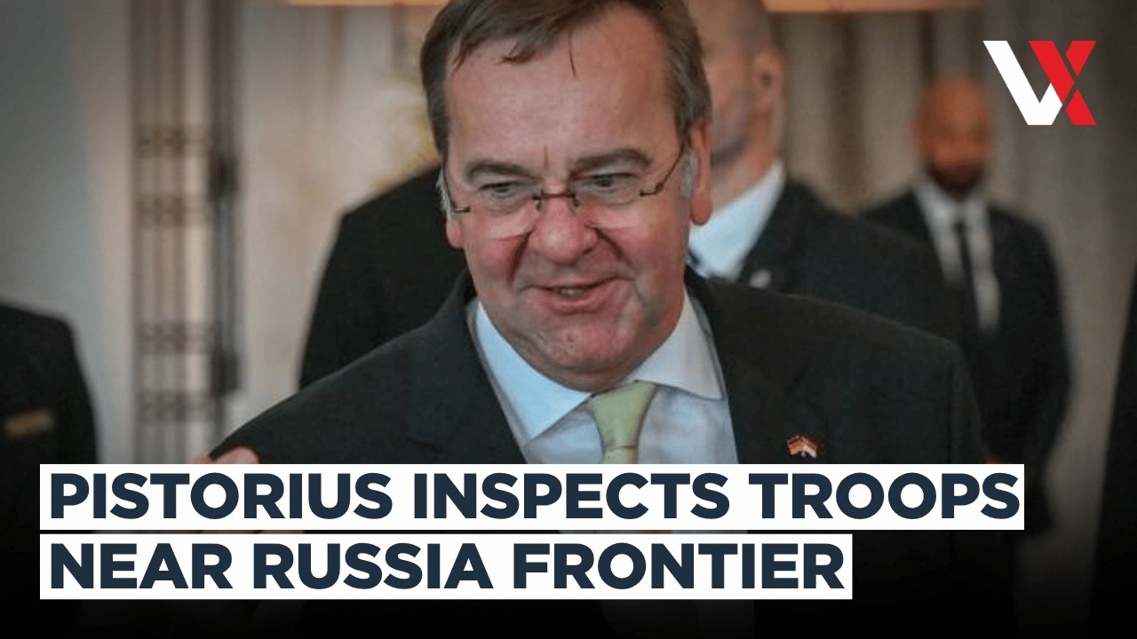Germany Defence Minister Observes NATO Military Drills In Lithuania | VERTEX