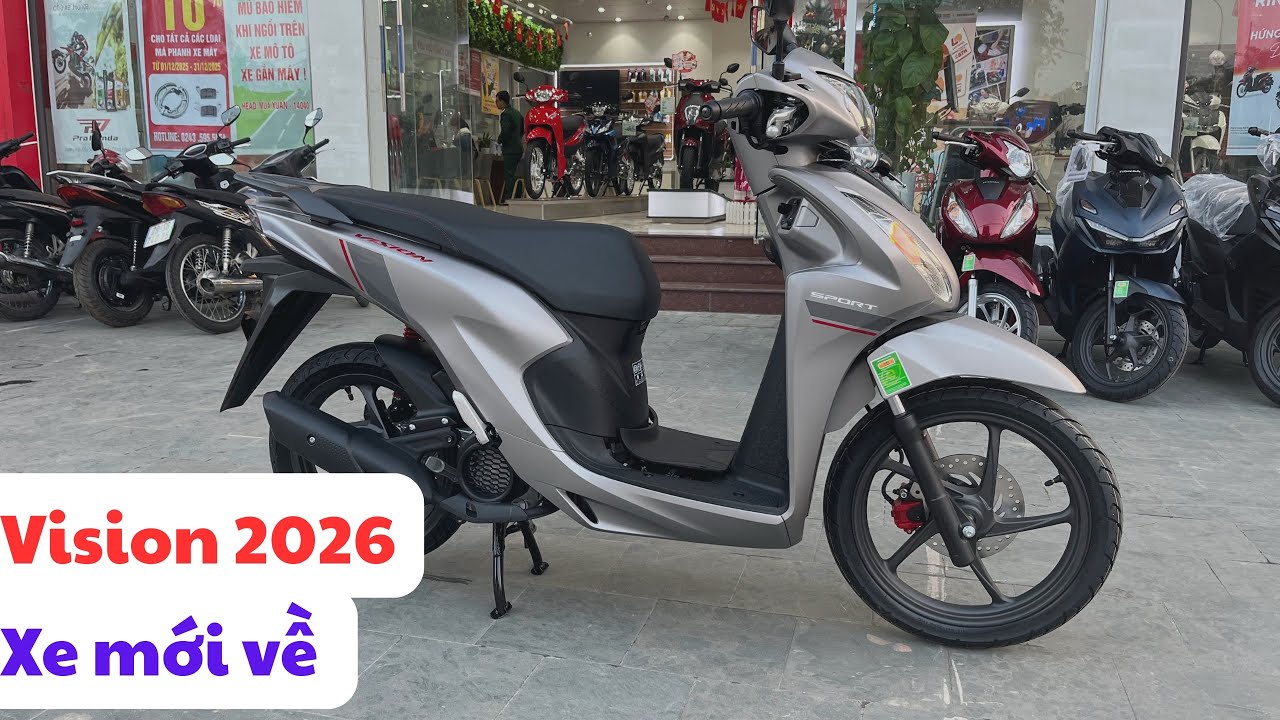Vision 2026. Review Vision 2026 bản thể thao mới nhất. Vision 2026 xe mới về ae ơi!  #vision2026 