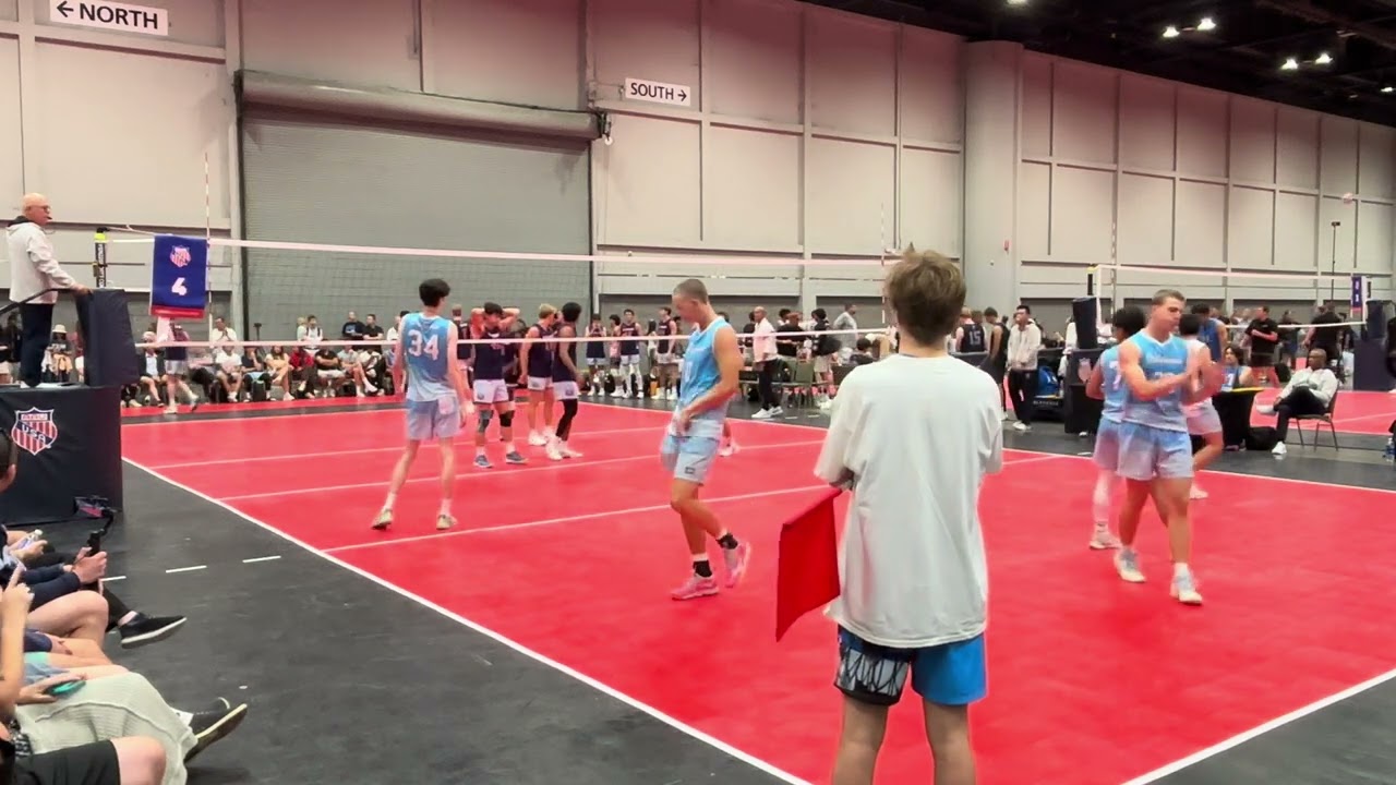 CA Volley 18-1 vs HVA 18 Performance Red set 1
