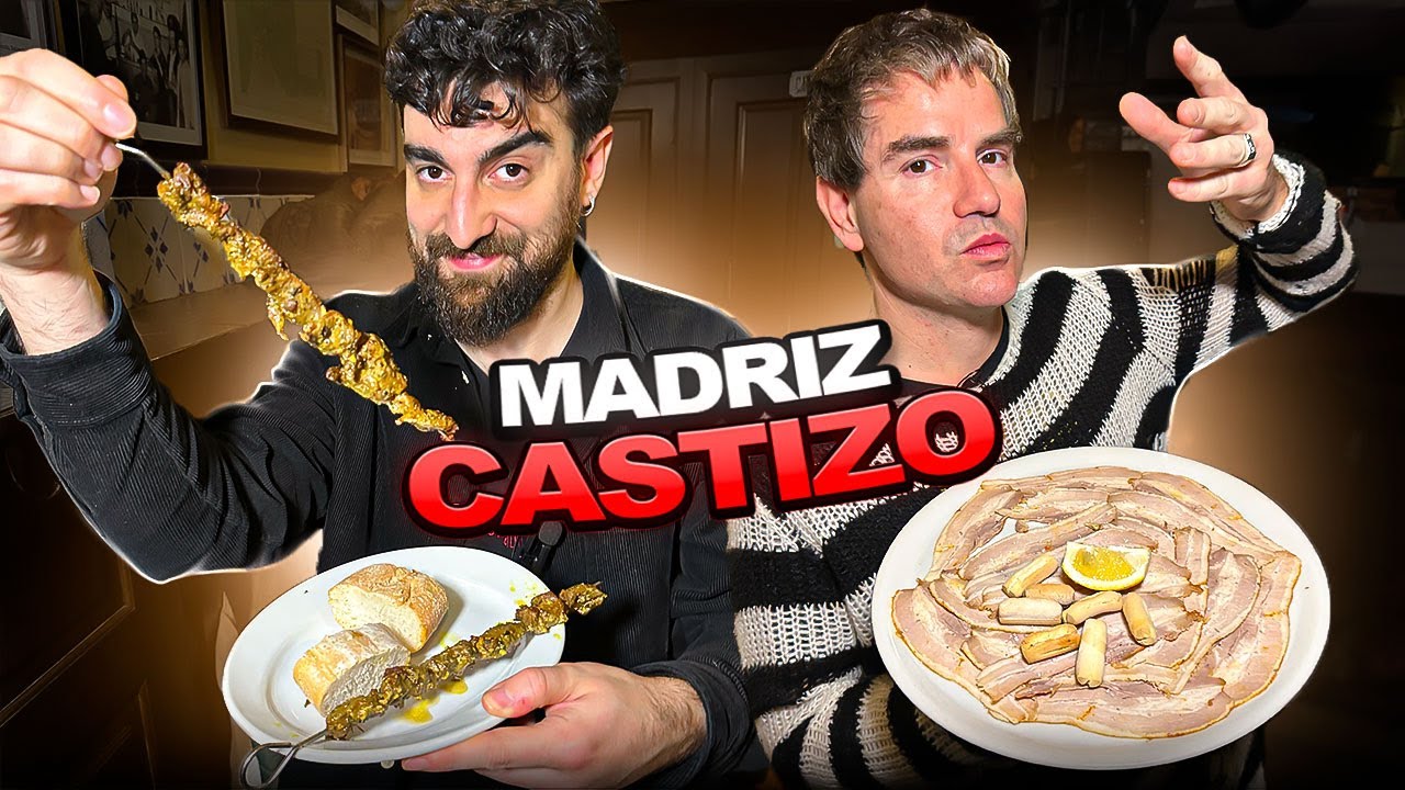 Pruebo BARES CASTIZOS y el BOCATA MÁS FAMOSO de Madrid con Dorian
