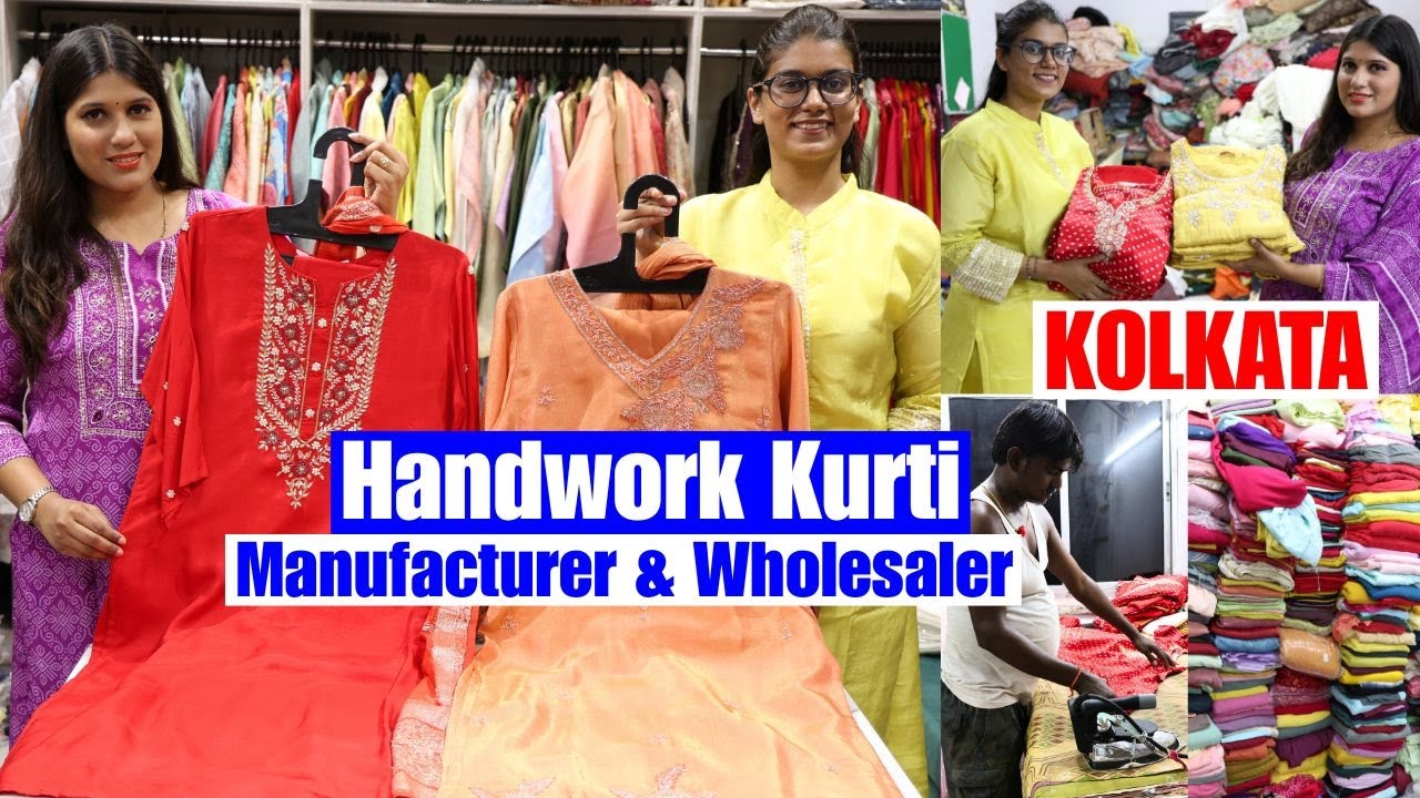 Radhika Enterprise : Handwork Kurti Manufaturer & Wholesaler in Kolkata Barabazar