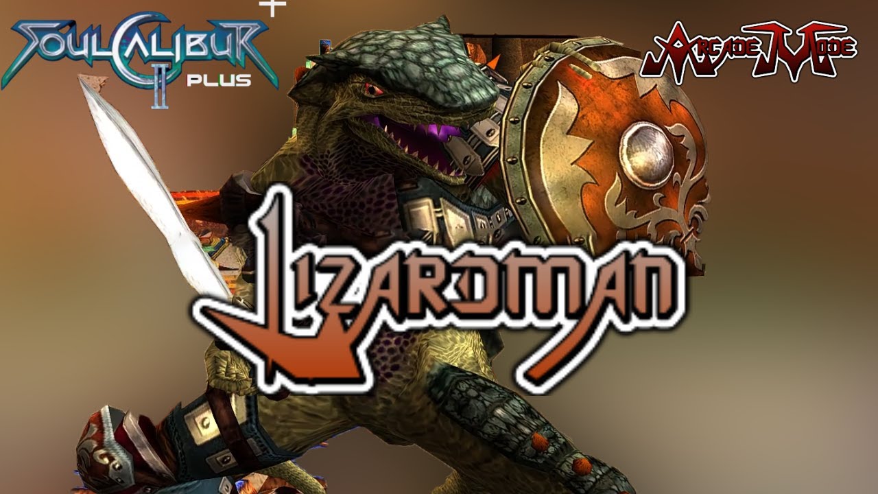 Soulcalibur 2 Plus Arcade Mode With Lizardman