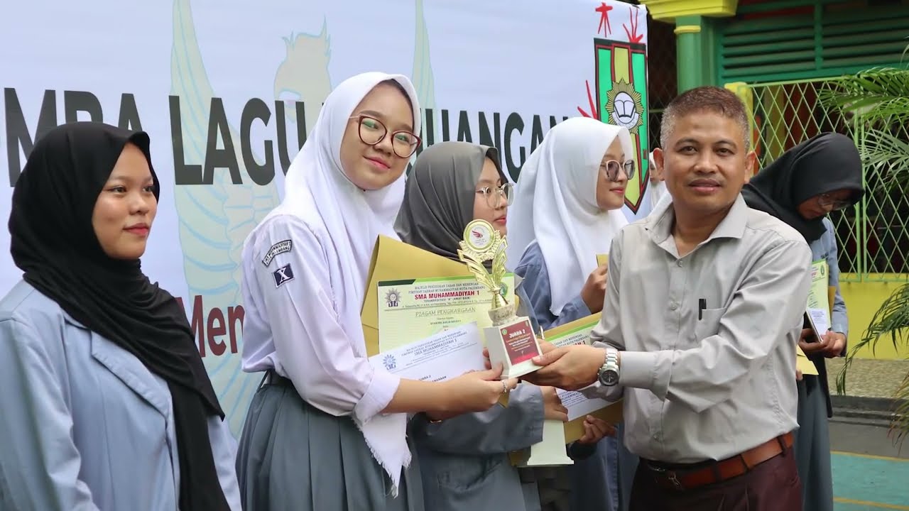 RAYUAN PULAU KELAPA VOCAL SOLO HARI KELAHIRAN PANCASILA 2023 SMA MUHAMMADIYAH 1 PALEMBANG