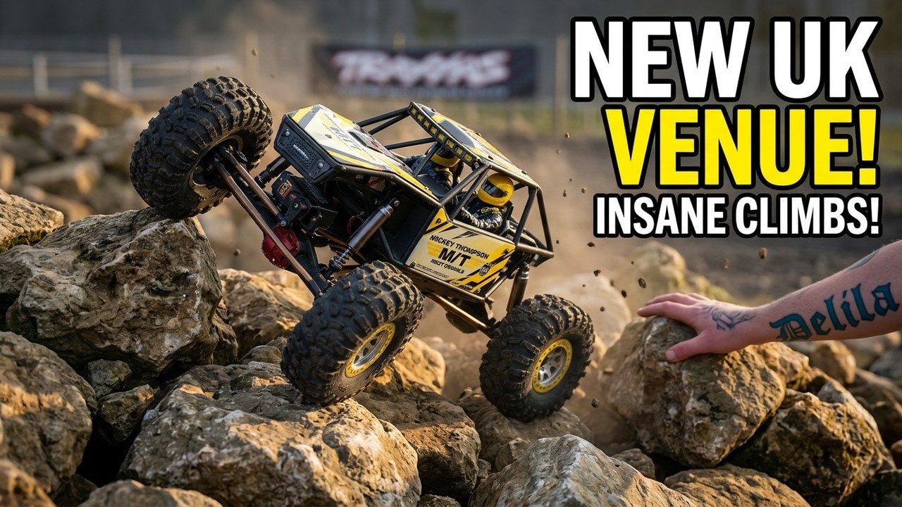 This RC Rock Crawler Course is EPIC!