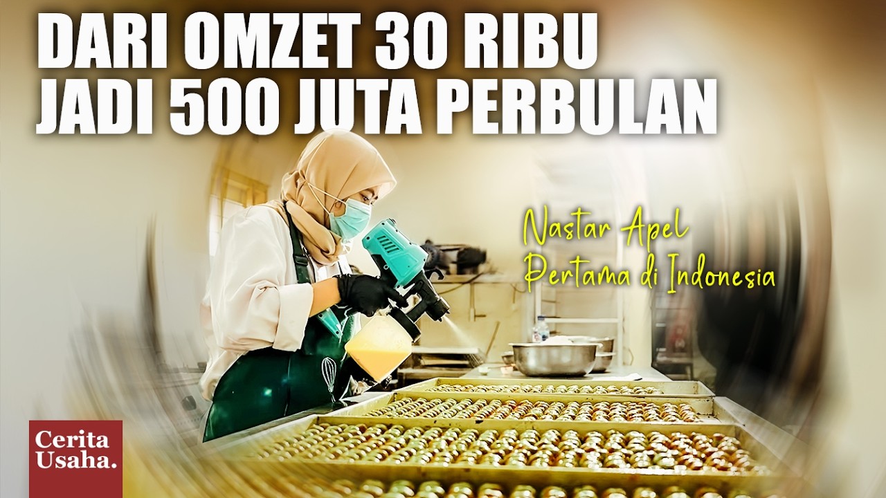 Pertama di Indonesia! Produksi 1000 Toples Nastar Apel Perhari dengan Mesin Canggih