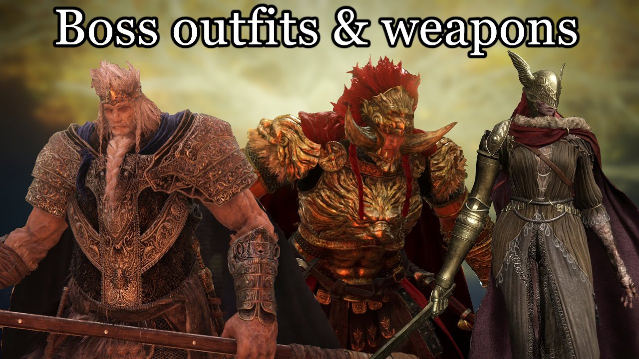 Elden Ring Boss Gear Explained: Armors & Weapons