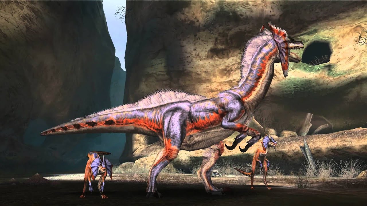 Monster Hunter Portable 3rd Gro&szlig;er Jaggi/Great Jaggi Intro - Flock of Frills [HD]