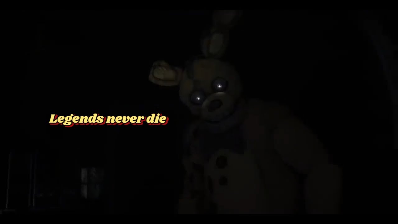 He never dies (Legends never die) Fnaf/music video/lyrics