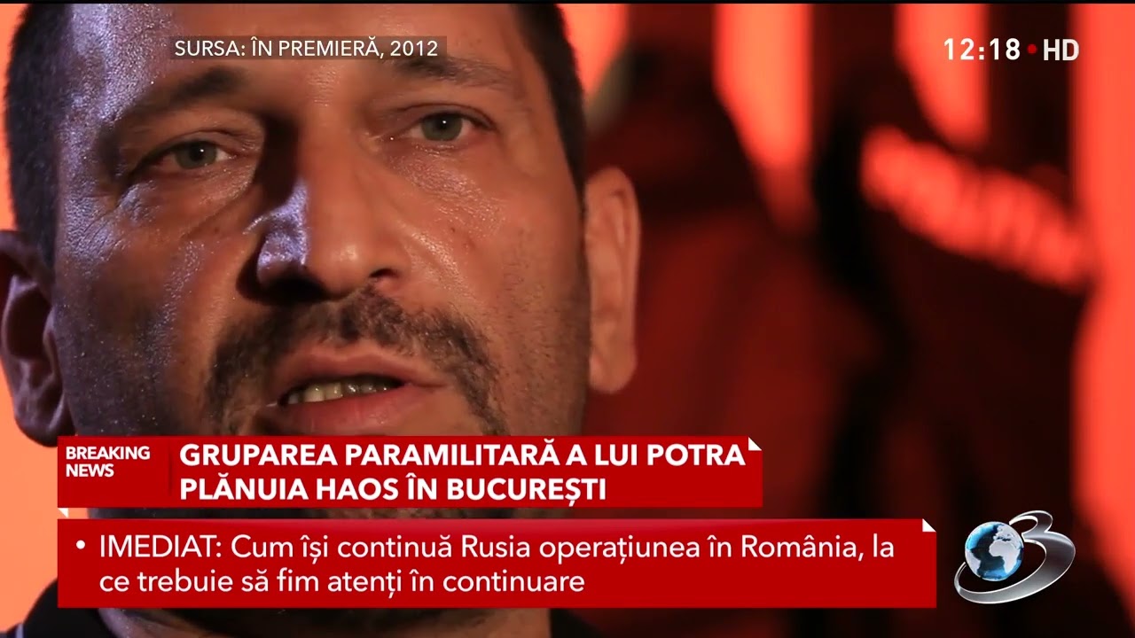 Horațiu Potra, liderul de mercenari, a fost arestat cu armament de război în casă