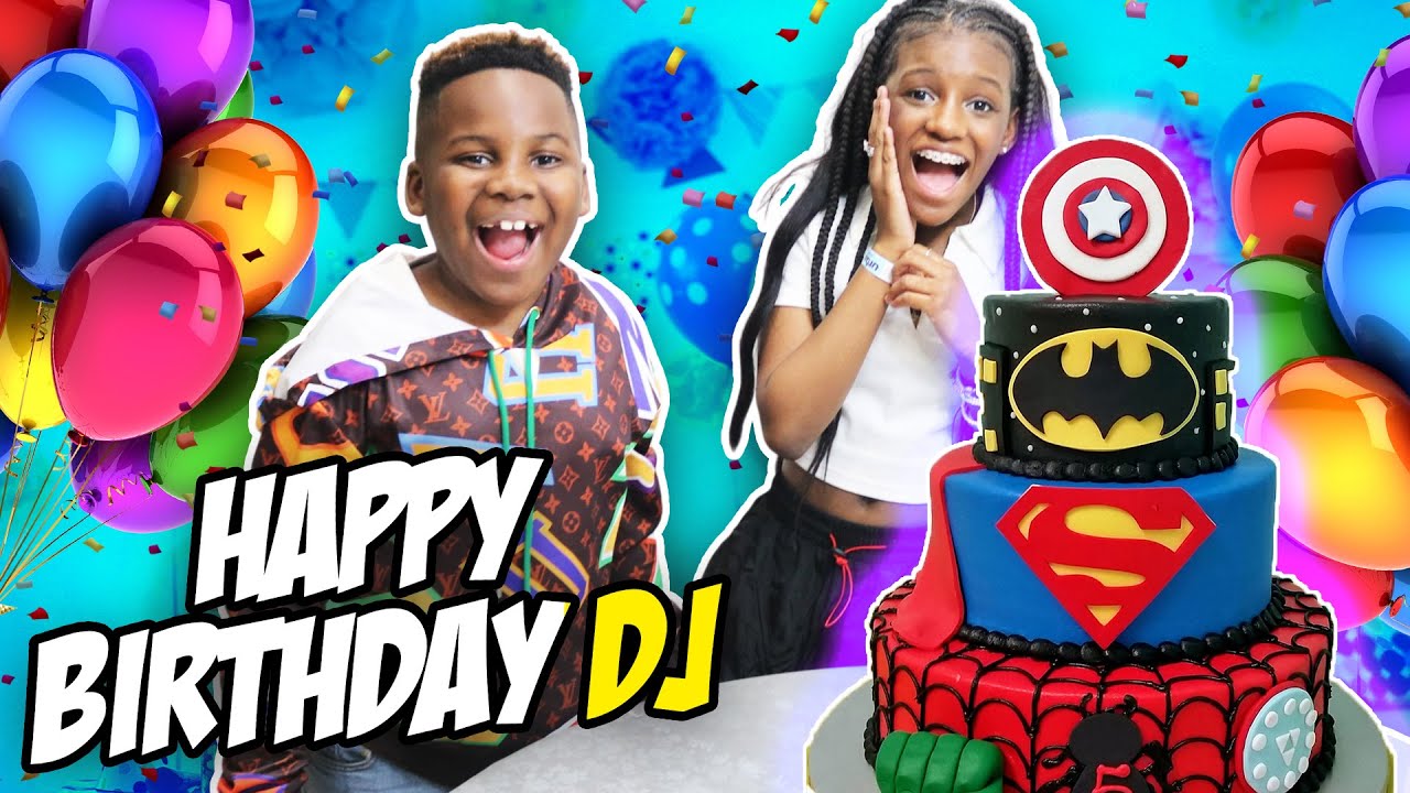 Happy 10Th Birthday Dj! Birthday Party Vlog