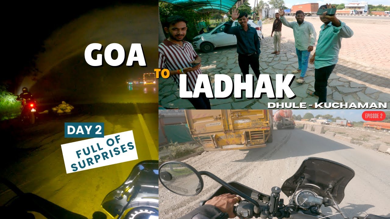 EP 2 Ladakh Diaries Bike Trip Sept 2025| Got to Ladhak Dhule to Rajasthan| #goa   #ladhakh #motovlog