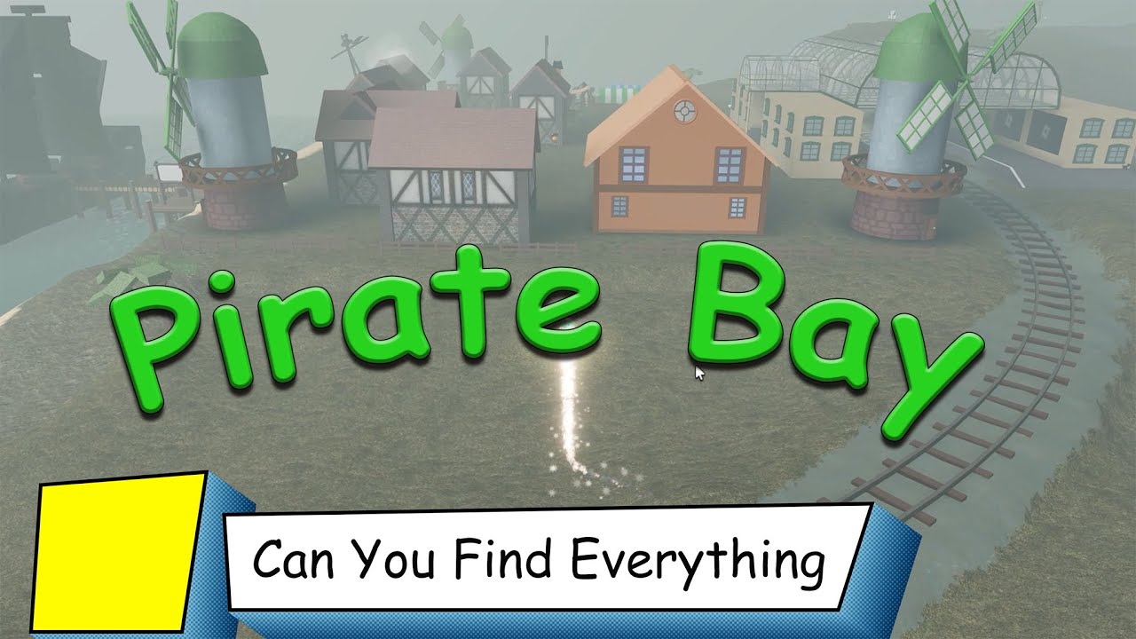 All Pirate Bay *Super Hard* Items CAN YOU FIND EVERYTHING Roblox