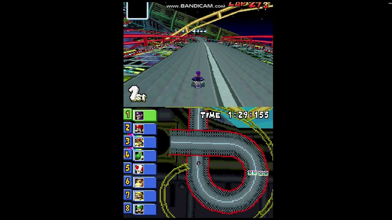 Mario Kart DS The Grand Prix Gameplay Walkthrough 100% 53 - Waluigi Unlock