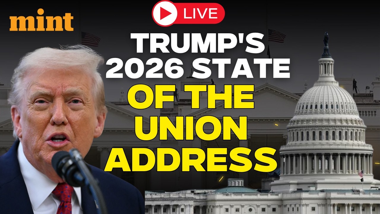 Live | Donald Trump Delivers State Of The Union Address 2026 | White house | Trump Speech | US News