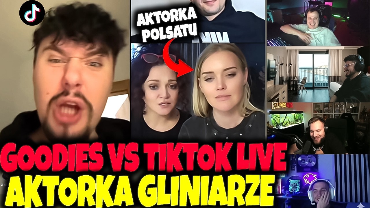 ALI KONTRA AKTORKA POLSATU | GOODIES VS TIKTOK LIVE